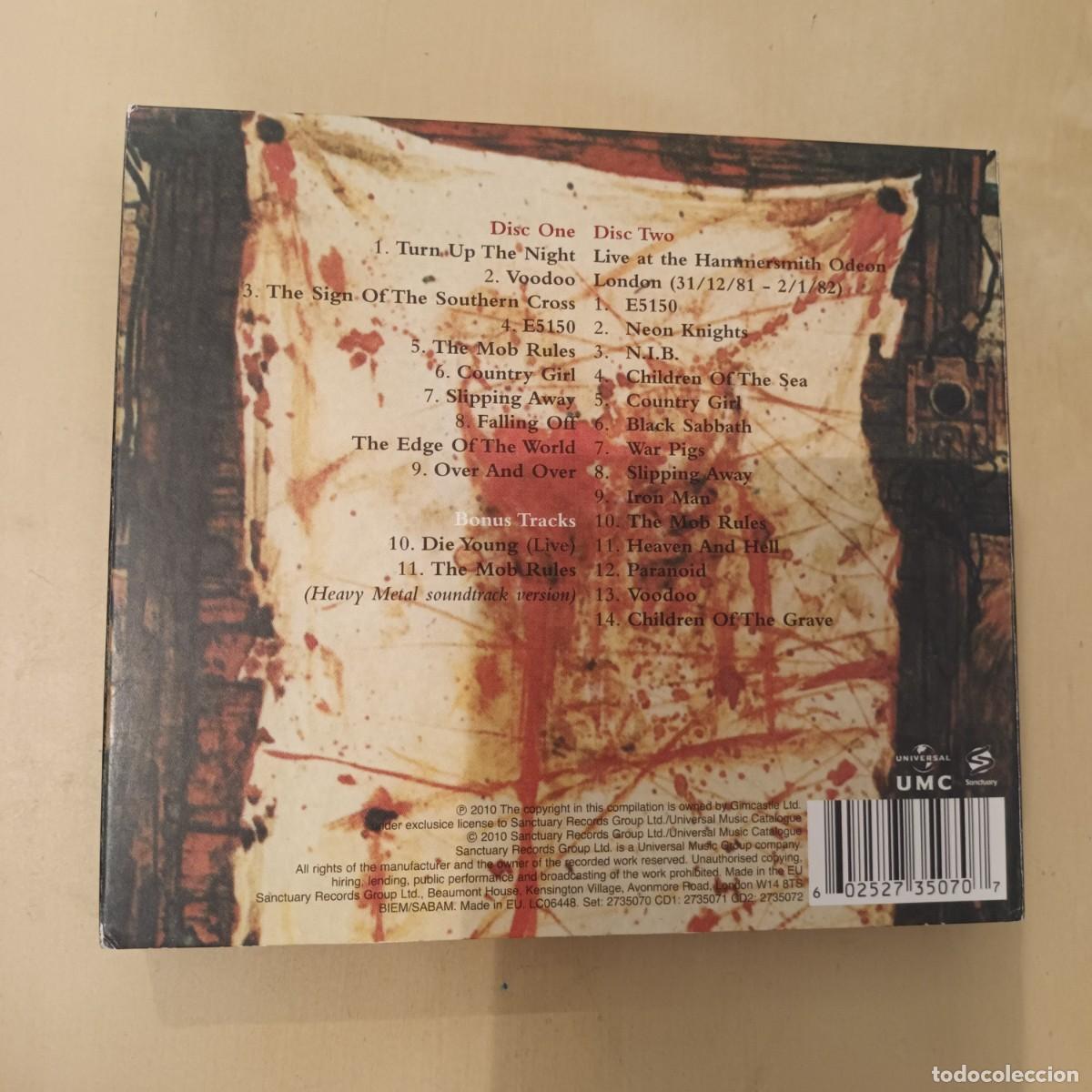 CDs de m&uacute;sica: Black Sabbath , Mob Rules , 2xCD 2017 Deluxe Edition. Impecable. Heavy Metal - Foto 2