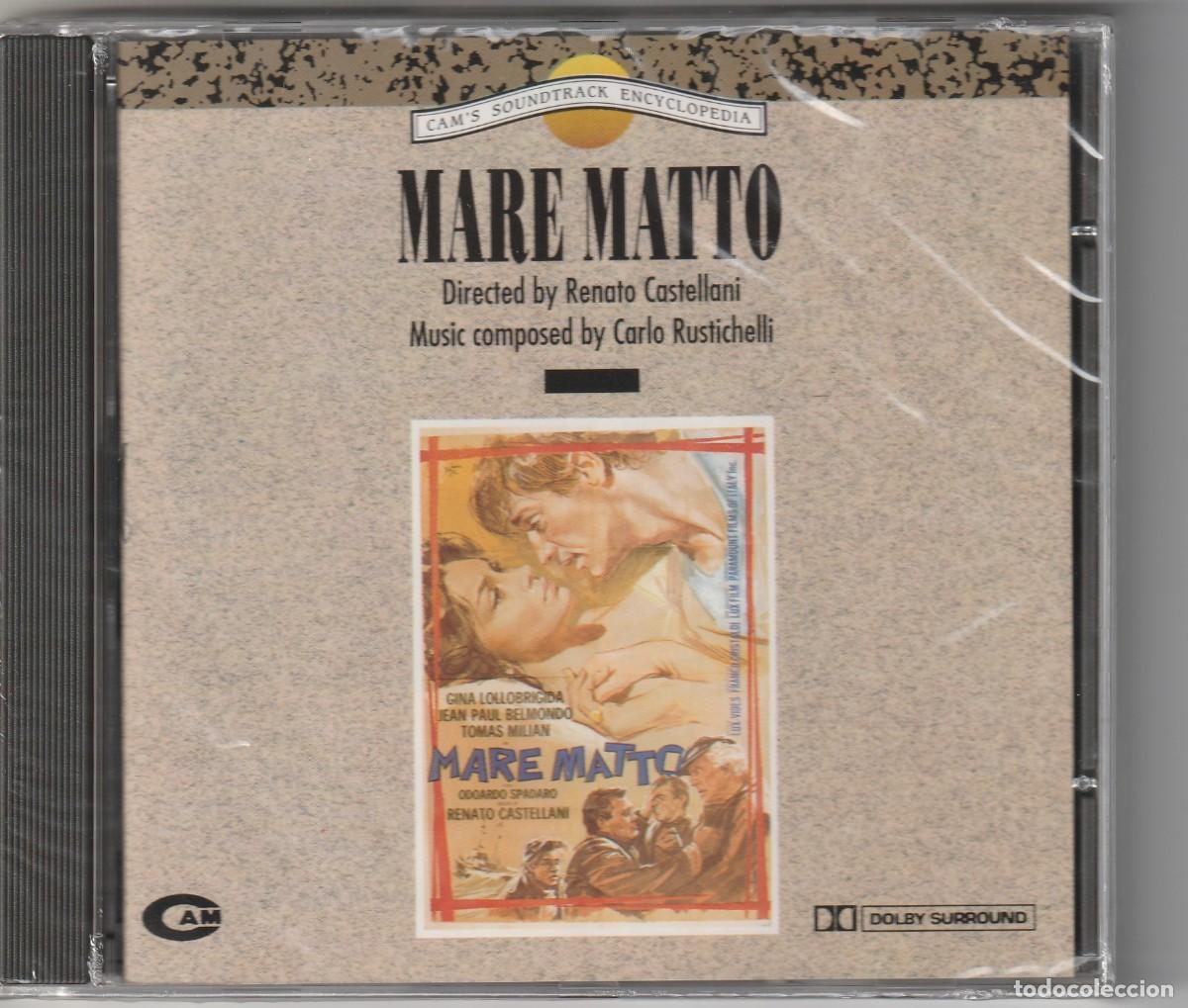 CDs de m&uacute;sica: B.S.O. MARE MATTO - CARLO RUSTICHELLI (CD CAM 1991) NUEVO. PRECINTADO.