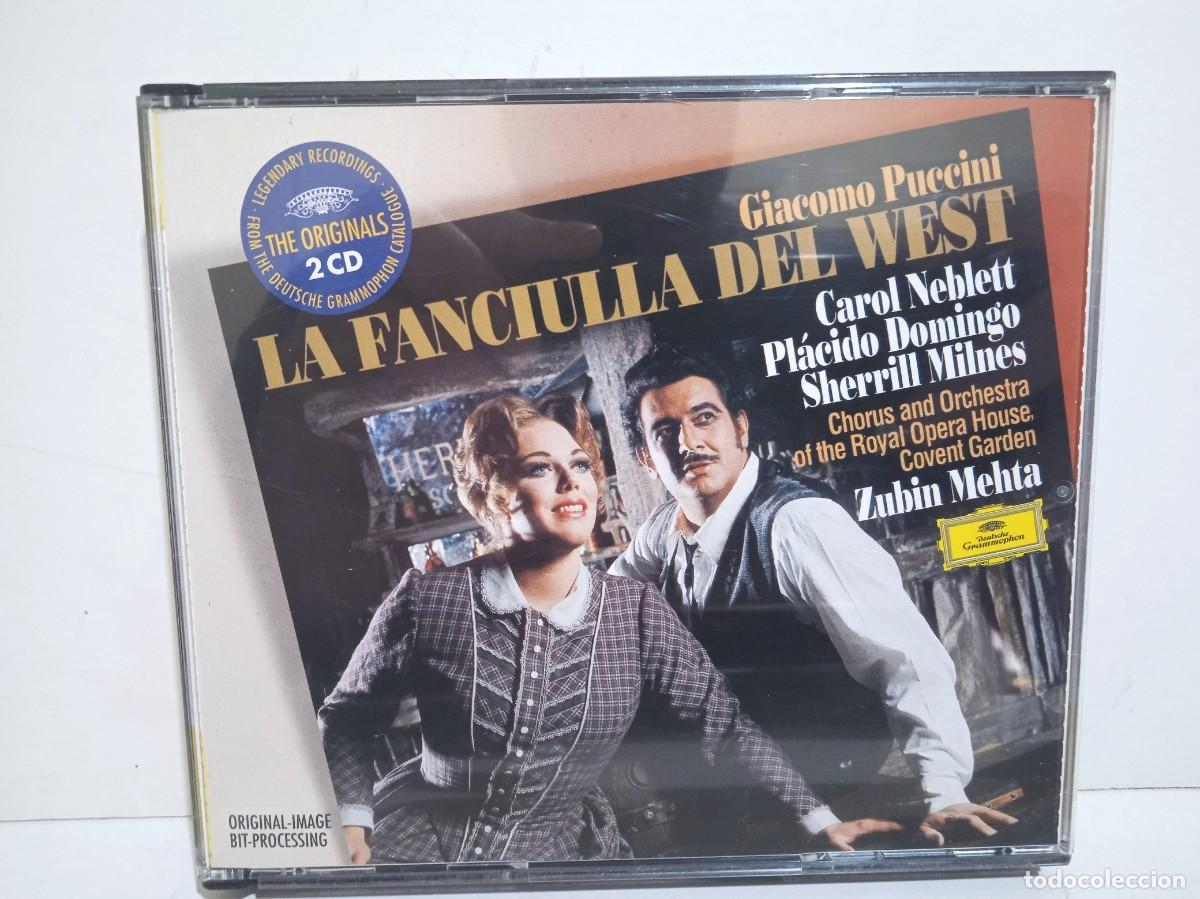CDs de m&uacute;sica: Puccini / Zubin Mehta - La Fanciulla Del West - 2 x CD + Booklet - 2004 - Deutsche Grammophon