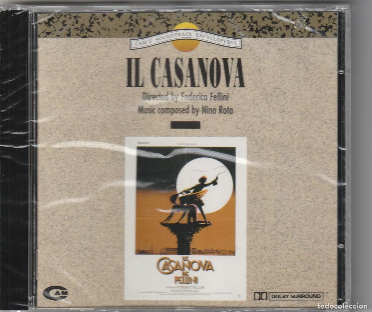 CDs de m&uacute;sica: B.S.O. IL CASANOVA - NINO ROTA (CD CAM 1991) NUEVO. PRECINTADO.