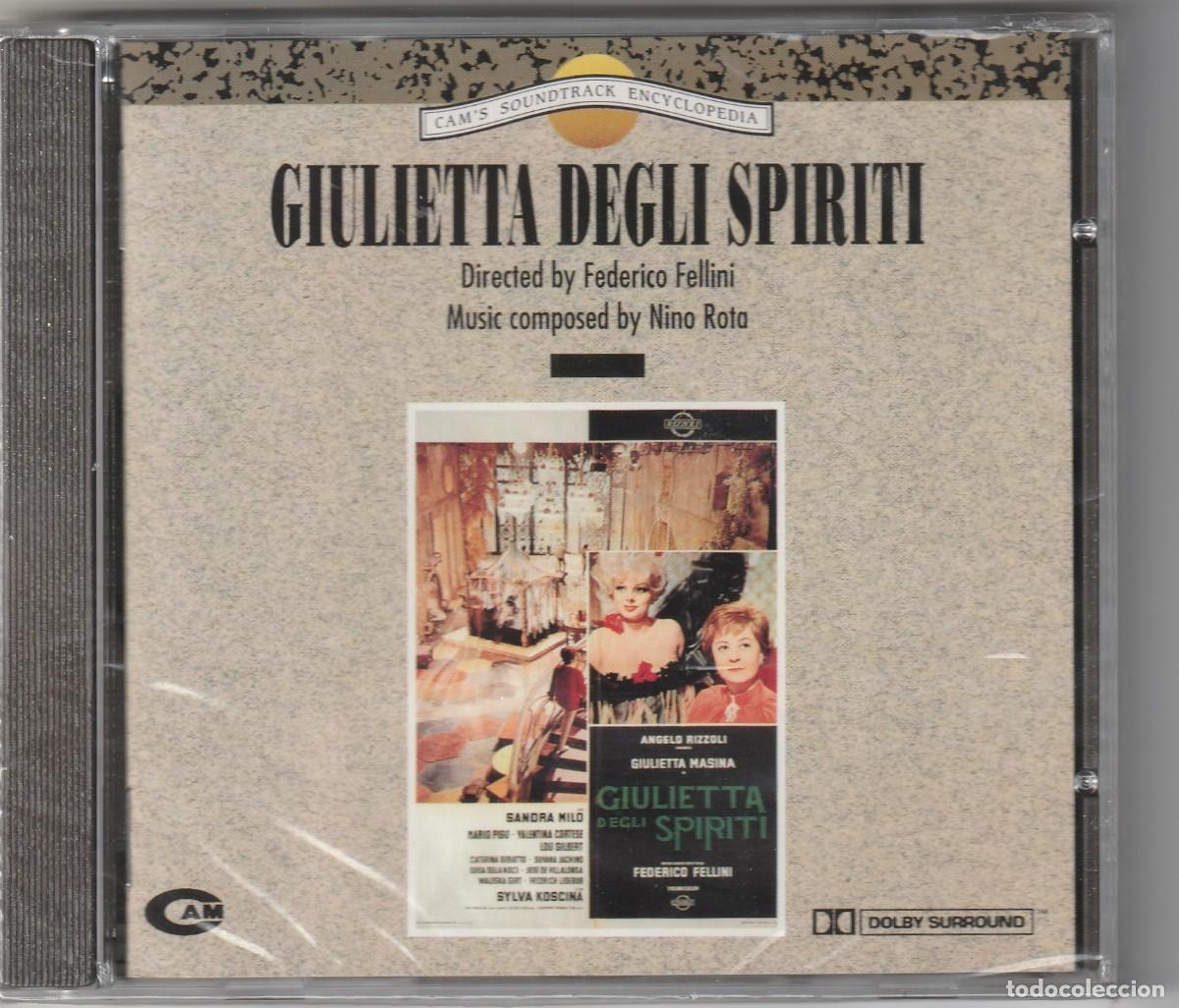 CDs de m&uacute;sica: B.S.O. GIULIETTA DEGLI SPIRITI - NINO ROTA (CD CAM 1991) NUEVO. PRECINTADO.