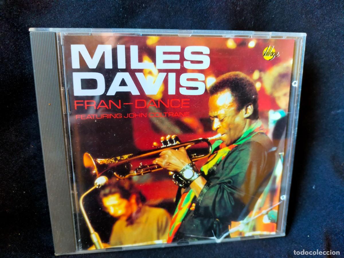 CDs de m&uacute;sica: MILES DAVIS. FRAN-DANCE FEATURING JOHN CULTRANE. DRAGON RECORDS-VILLAGE. 5 TEMAS. 1991.