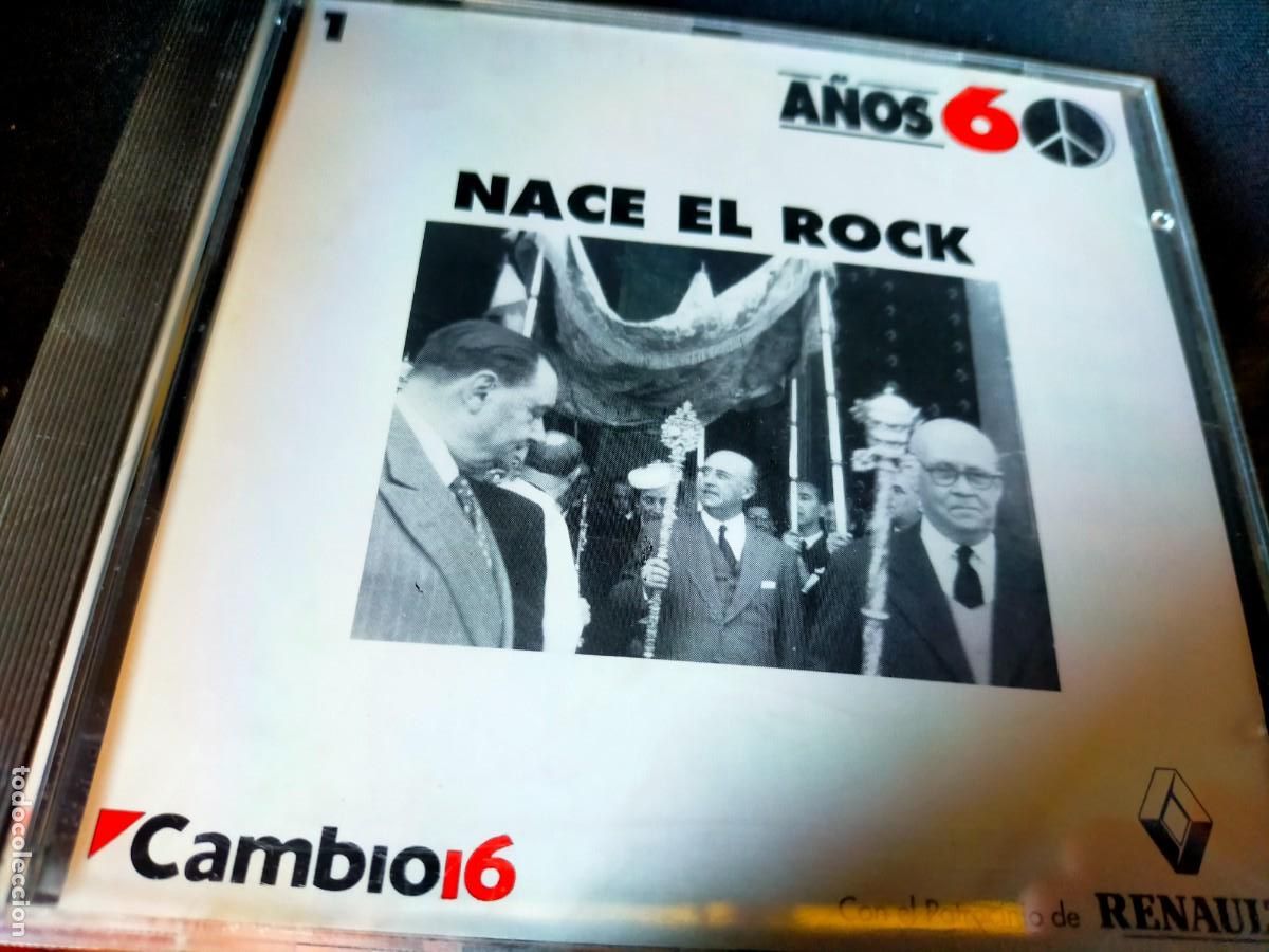 CDs de m&uacute;sica: NACE EL ROCK. 12 TEMAS. CAMBIO 16. 1993. PROMOWAY.