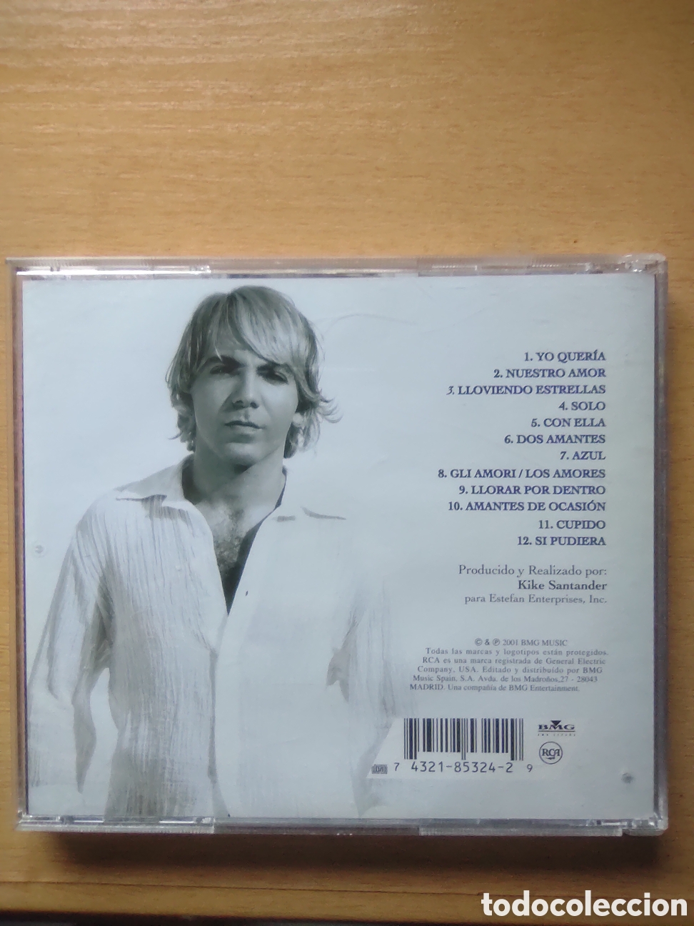 CDs de m&uacute;sica: CD Cristian Castro - Azul - Foto 2