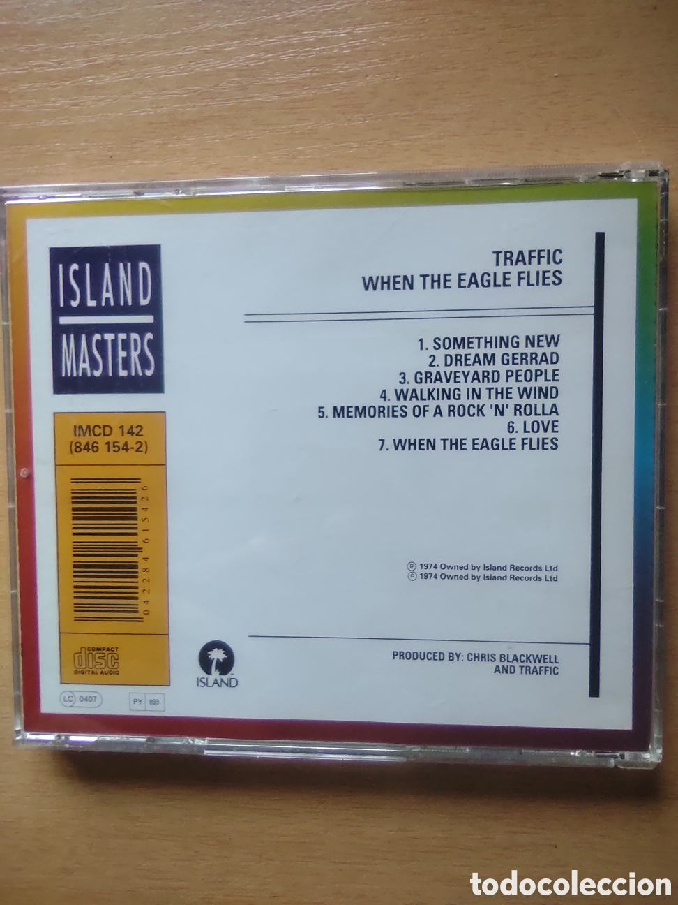 CDs de m&uacute;sica: CD Traffic - When The Eagle Flies - Foto 2