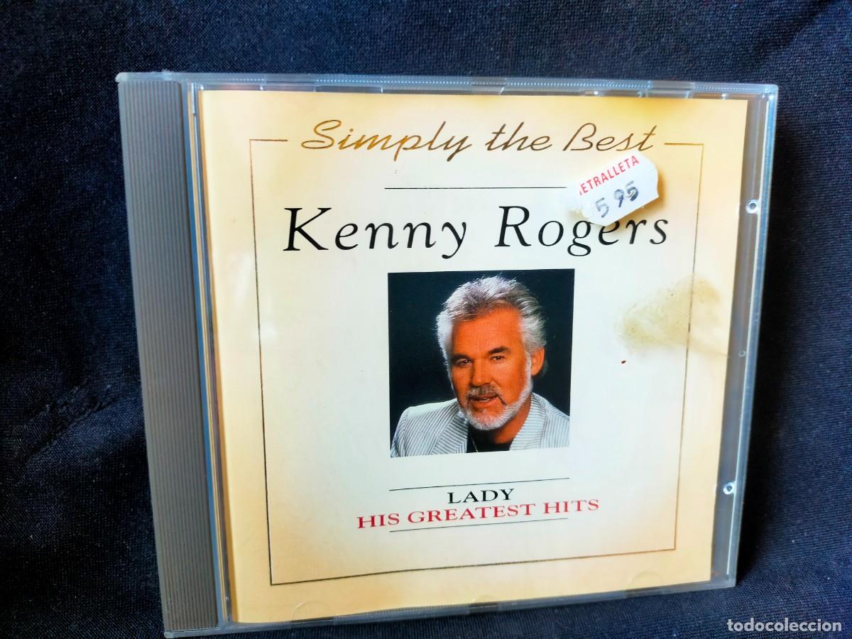 CDs de m&uacute;sica: KENNY ROGERS. SIMPLE THE BEST. LADY. HIS GREATEST HITS 1995. 18 TEMAS.