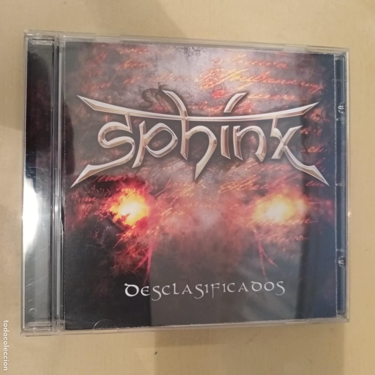 CDs de m&uacute;sica: Sphinx , Desclasificados , CD EP 2012 Spain . Impecable Dificil. Heavy Nacional
