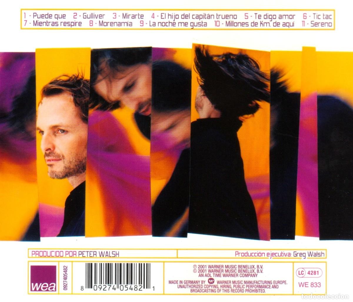 CDs de m&uacute;sica: MIGUEL BOSE. SERENO. CD. - Foto 2