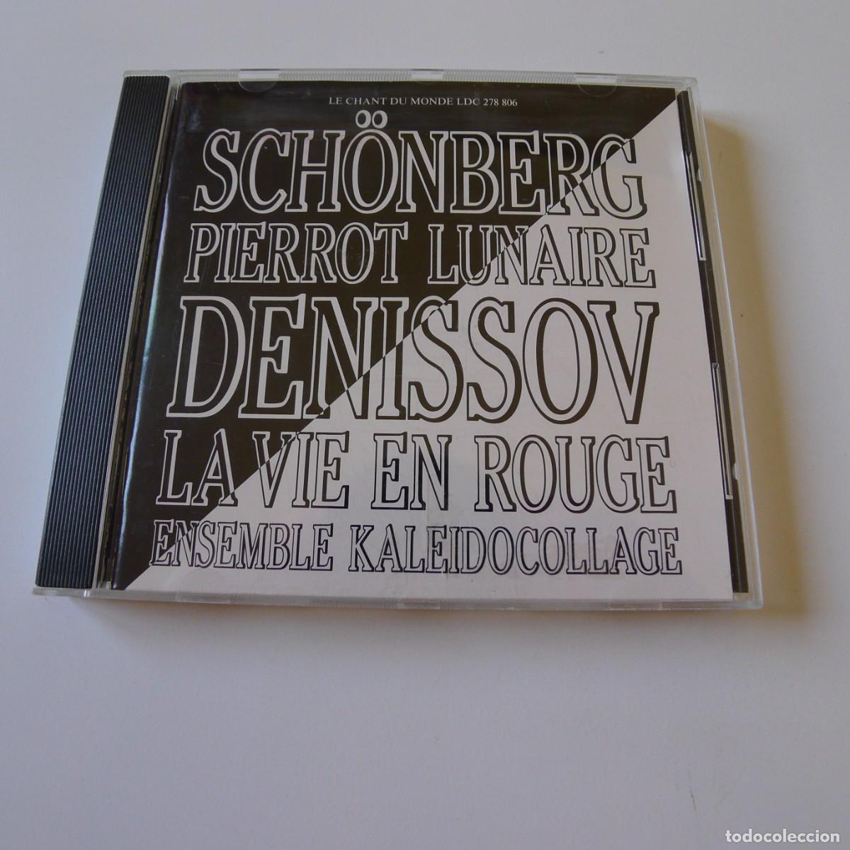 CDs de m&uacute;sica: Sch&ouml;nberg / Denissov , Ensemble Kal&eacute;idocollage &ndash; Pierrot Lunaire / La Vie En Rouge CD
