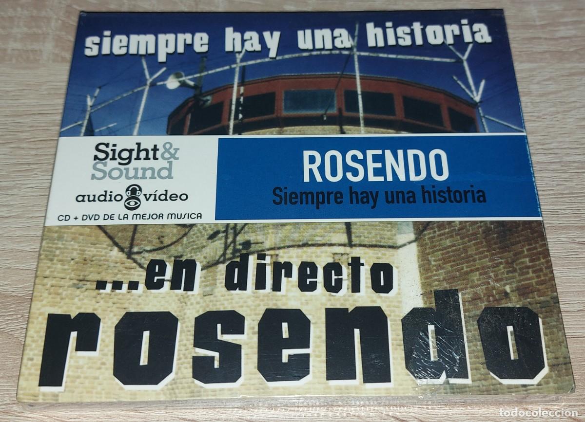 CDs de m&uacute;sica: CD + DVD ROSENDO EN DIRECTO SIEMPRE HAY UNA HISTORIA PRECINTADO Warner a&ntilde;o 2008
