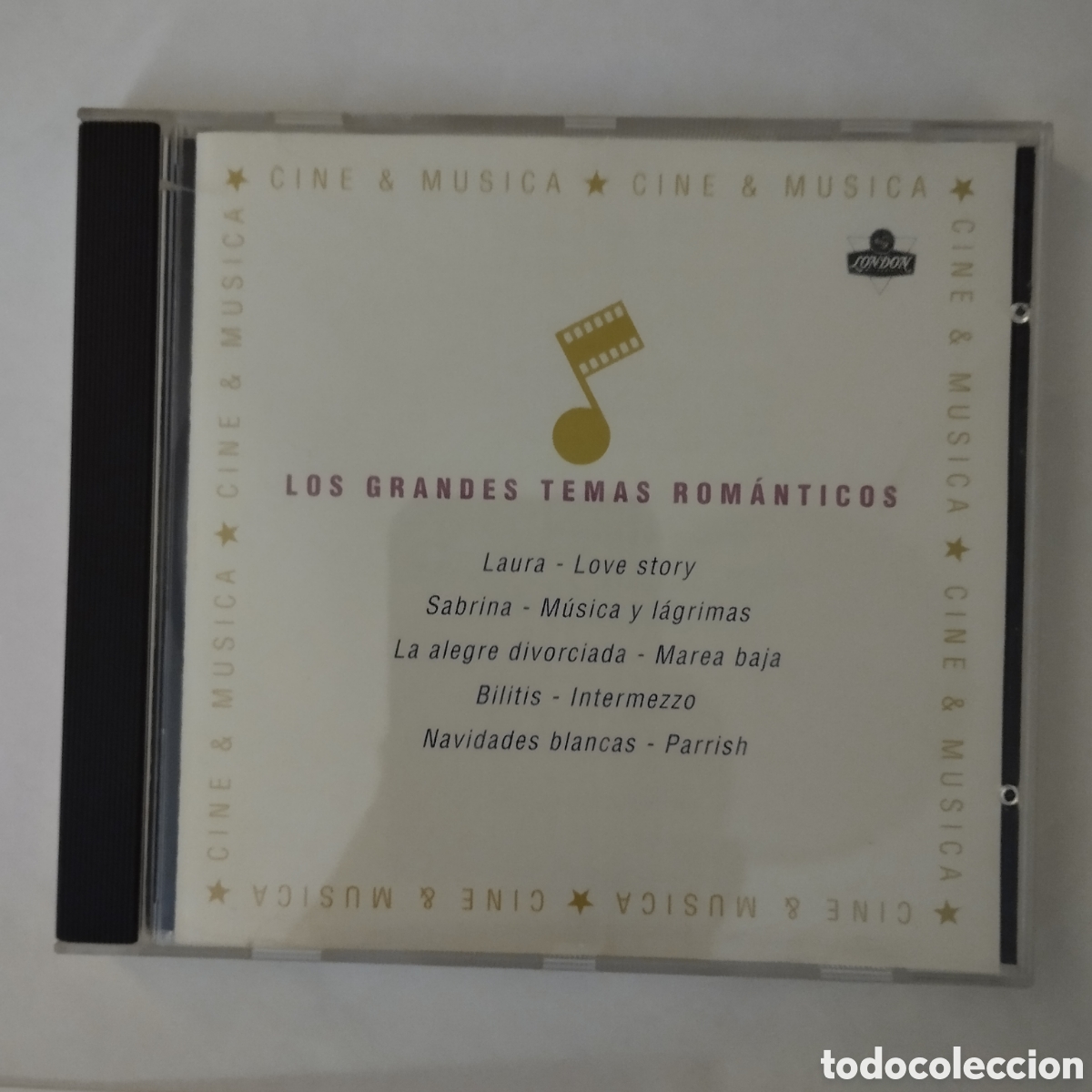 CDs de m&uacute;sica: CD BSO Los grandes temas romanticos - Recopilatorio.