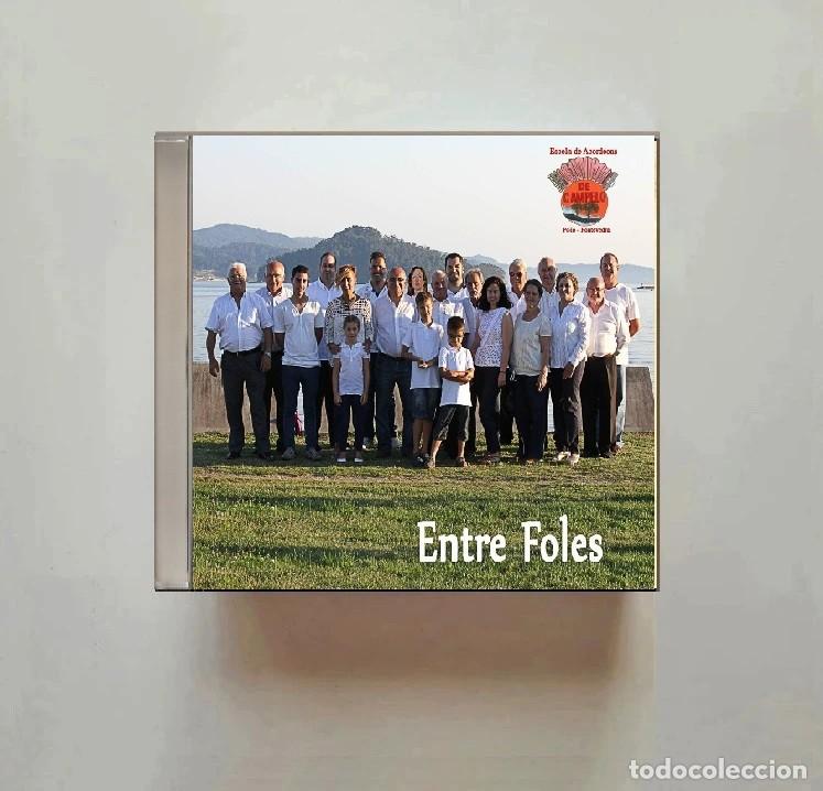 CDs de m&uacute;sica: ENTRE FOLES. ESCUELA DE ACORDEON DE CAMPELO. POIO. PONTEVEDRA. GALICIA. CD.