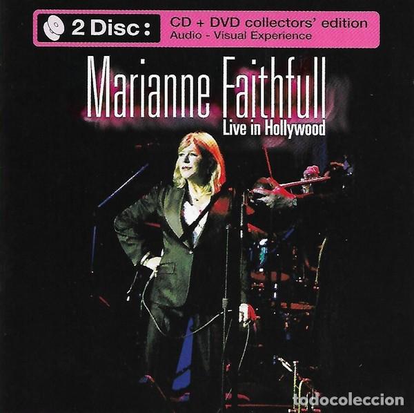CDs de m&uacute;sica: Marianne Faithfull * CD + DVD * Live In Hollywood * Precintado desde 2008