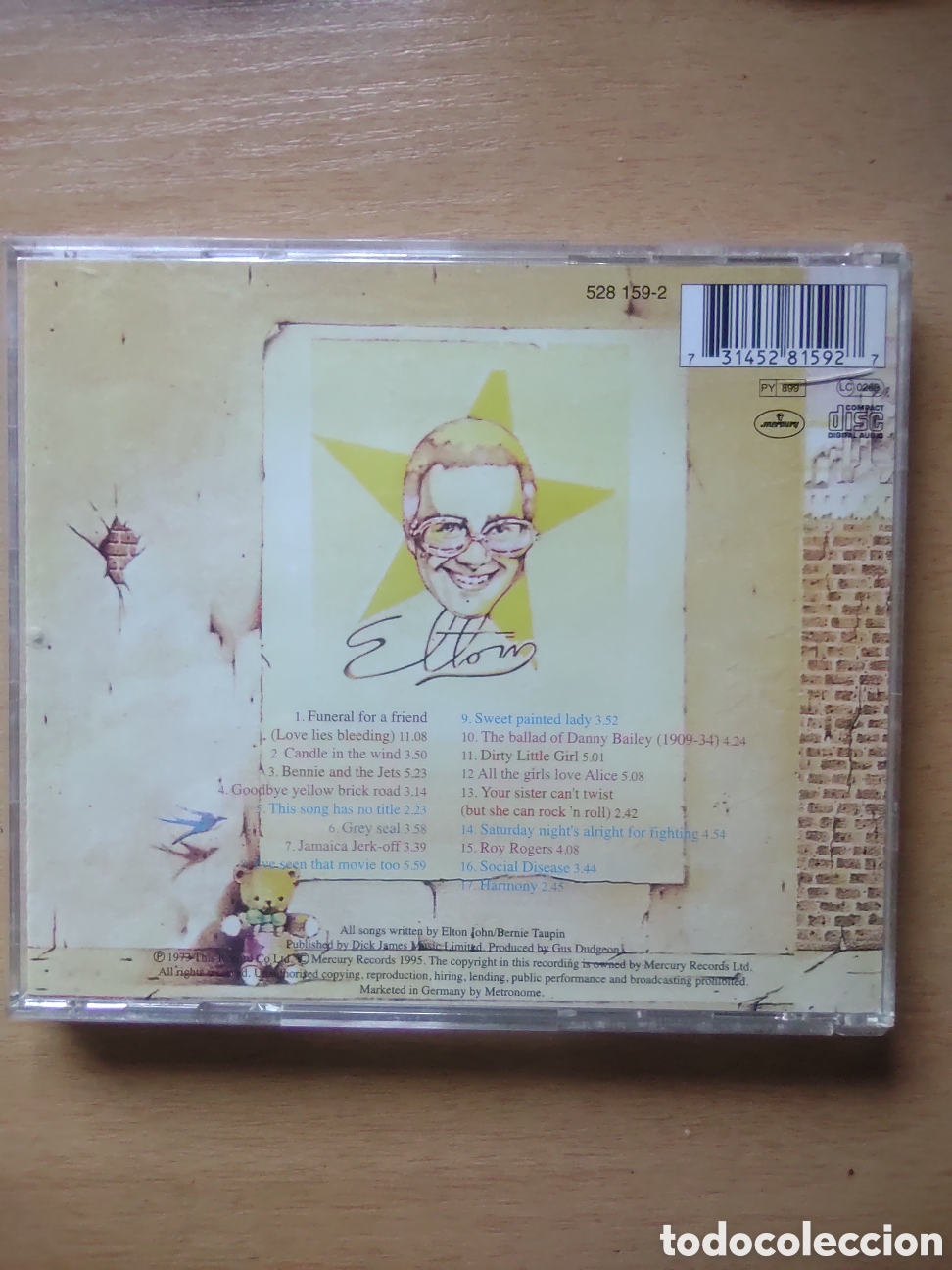 CDs de m&uacute;sica: CD Elton John - Goodbye Yellow Brick Road - Foto 2