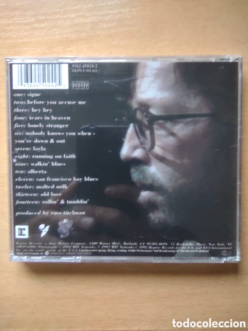 CDs de m&uacute;sica: CD Eric Clapton -Unplugged - Foto 2