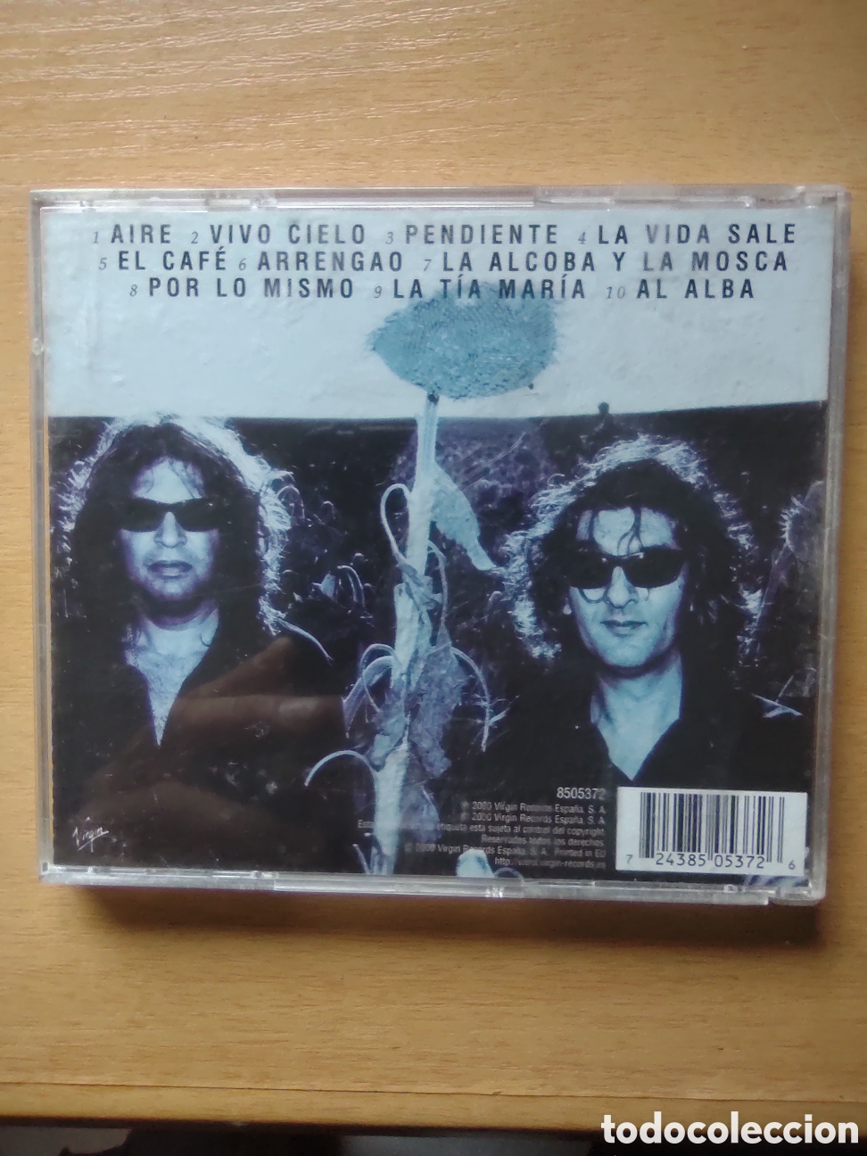 CDs de m&uacute;sica: CD Caja Vac&iacute;a Jos&eacute; Merc&eacute; - Aire - Foto 2