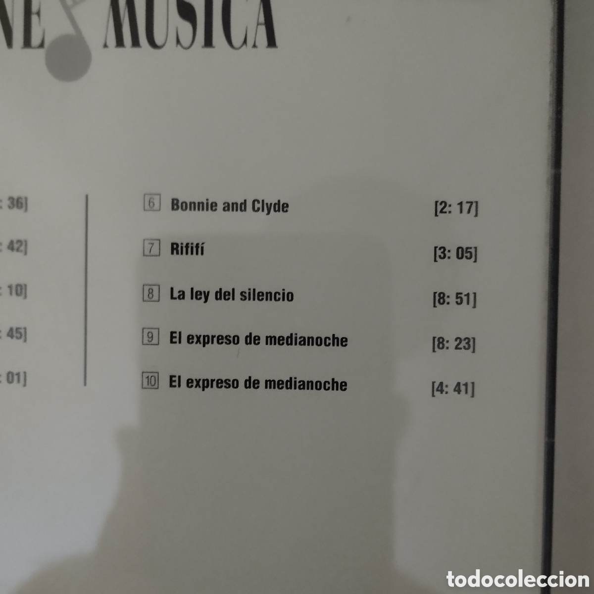 CDs de m&uacute;sica: CD BSO Los fuera de la ley - Recopilatorio. - Foto 3