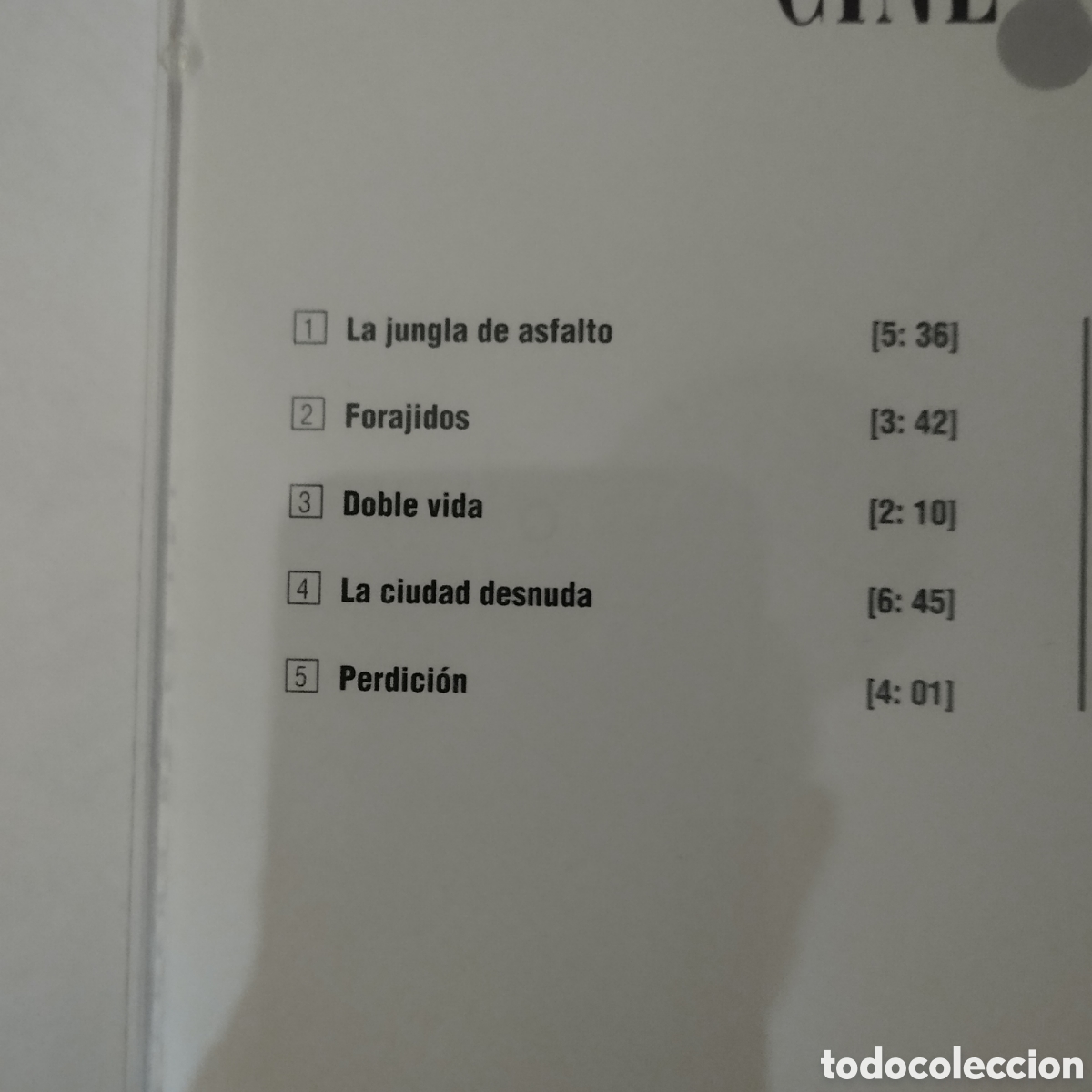 CDs de m&uacute;sica: CD BSO Los fuera de la ley - Recopilatorio. - Foto 4
