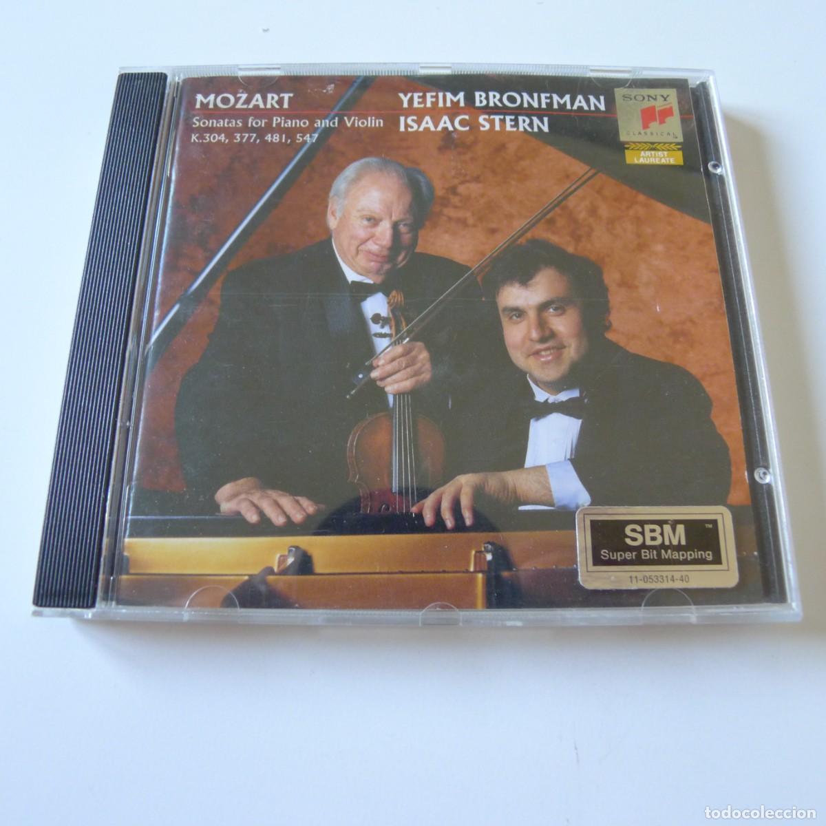 CDs de m&uacute;sica: Mozart Isaac Stern, Yefim Bronfman &ndash; Sonatas For Piano And Violin K. 304, 377, 481, 547 CD