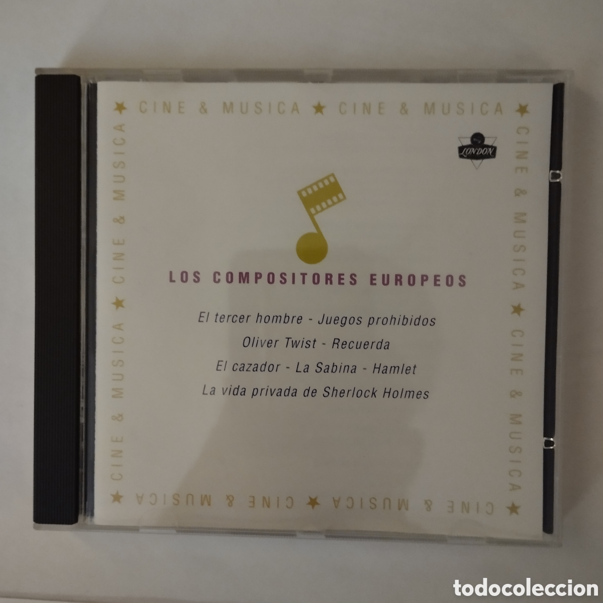CDs de m&uacute;sica: CD BSO Los compositores europeos - Recopilatorio.
