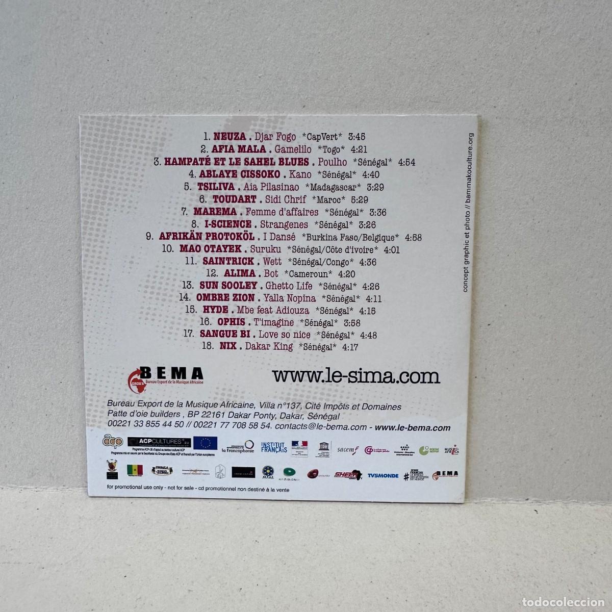 CDs de m&uacute;sica: Varios - Le Sima A Dakar - Compilation BEMA n&ordm;5 - 2014 (CD) - Foto 2