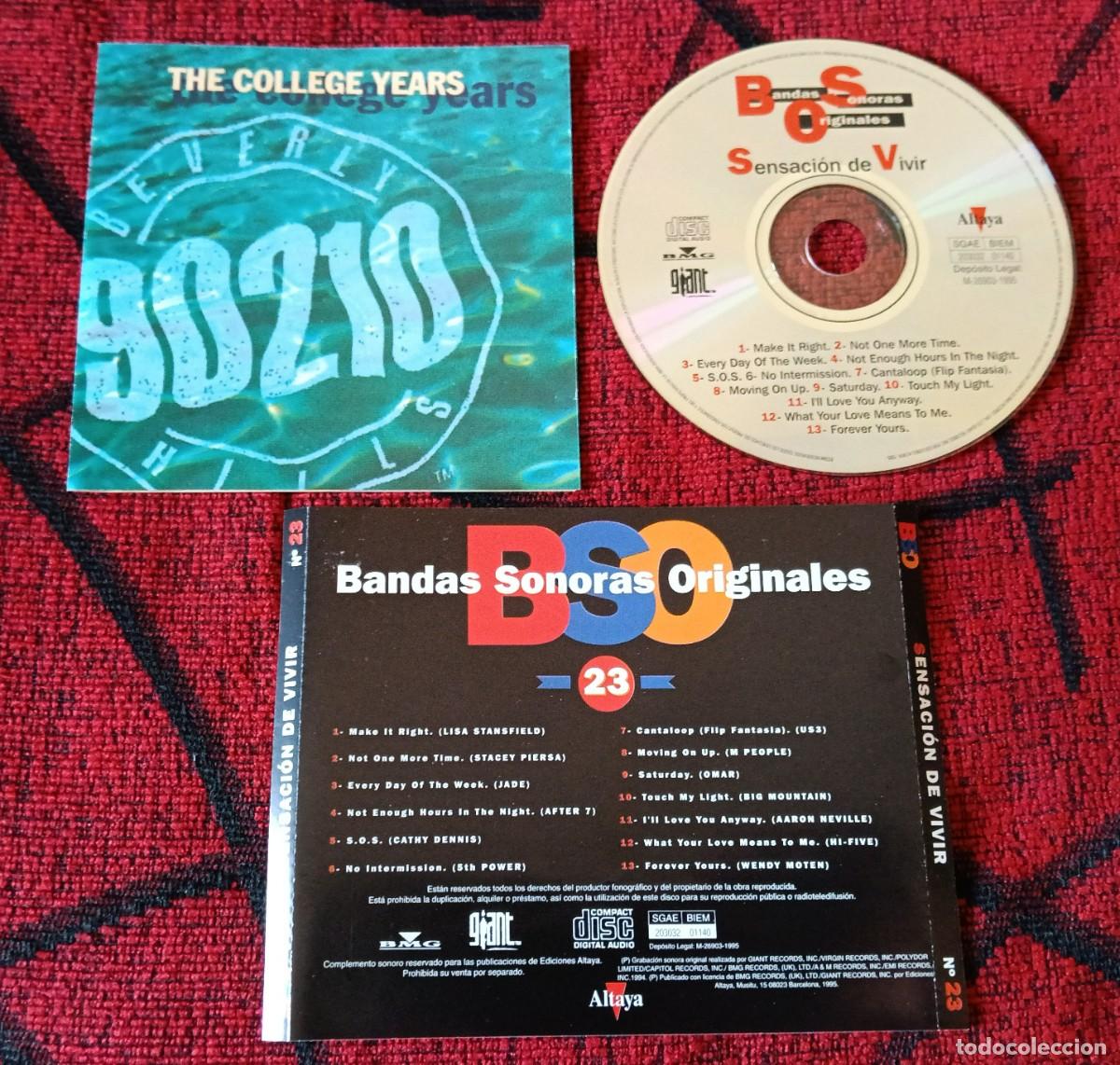 CDs de m&uacute;sica: BEVERLY HILLS, 90210 - THE COLLEGE YEARS CD 1995 M PEOPLE Aaron Neville US3 JADE