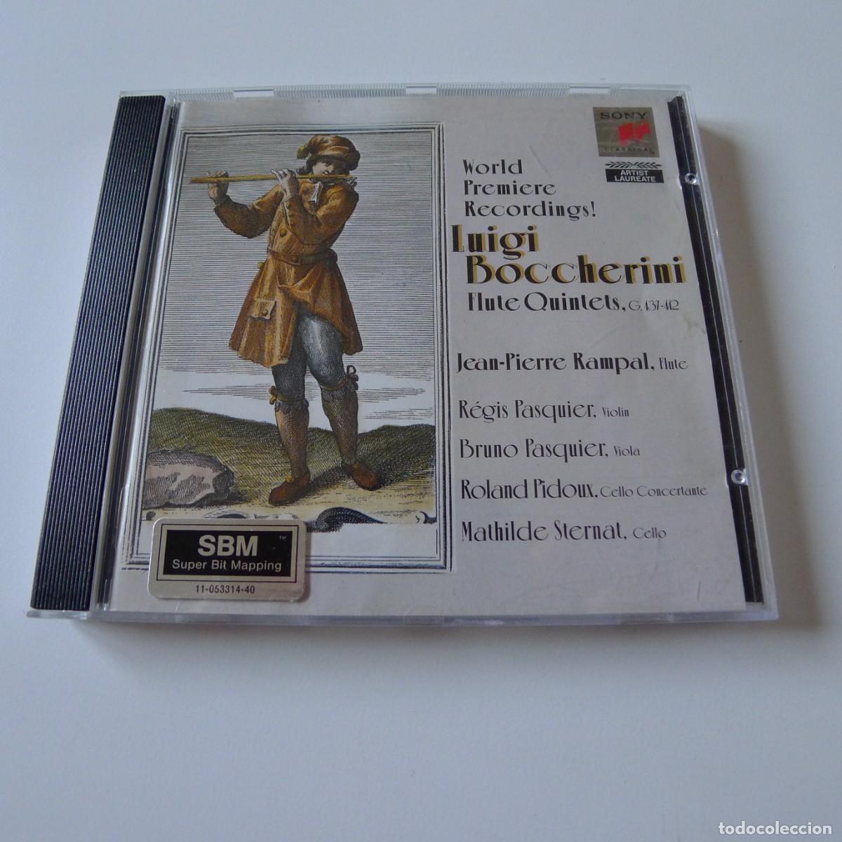 CDs de m&uacute;sica: Luigi Boccherini / Jean-Pierre Rampal &ndash; Flute Quintets, G. 437&ndash;442 CD