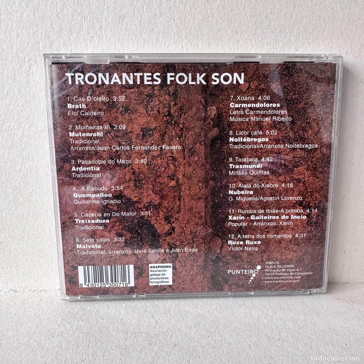 CDs de m&uacute;sica: Tronantes Folk Son (CD) - Foto 2