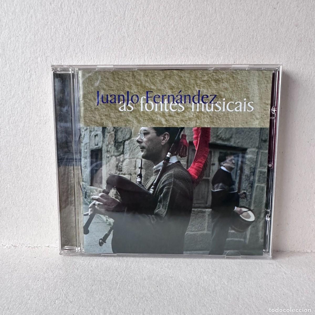 CDs de m&uacute;sica: Juanjo Fern&aacute;ndez - As fontes musicais (CD)