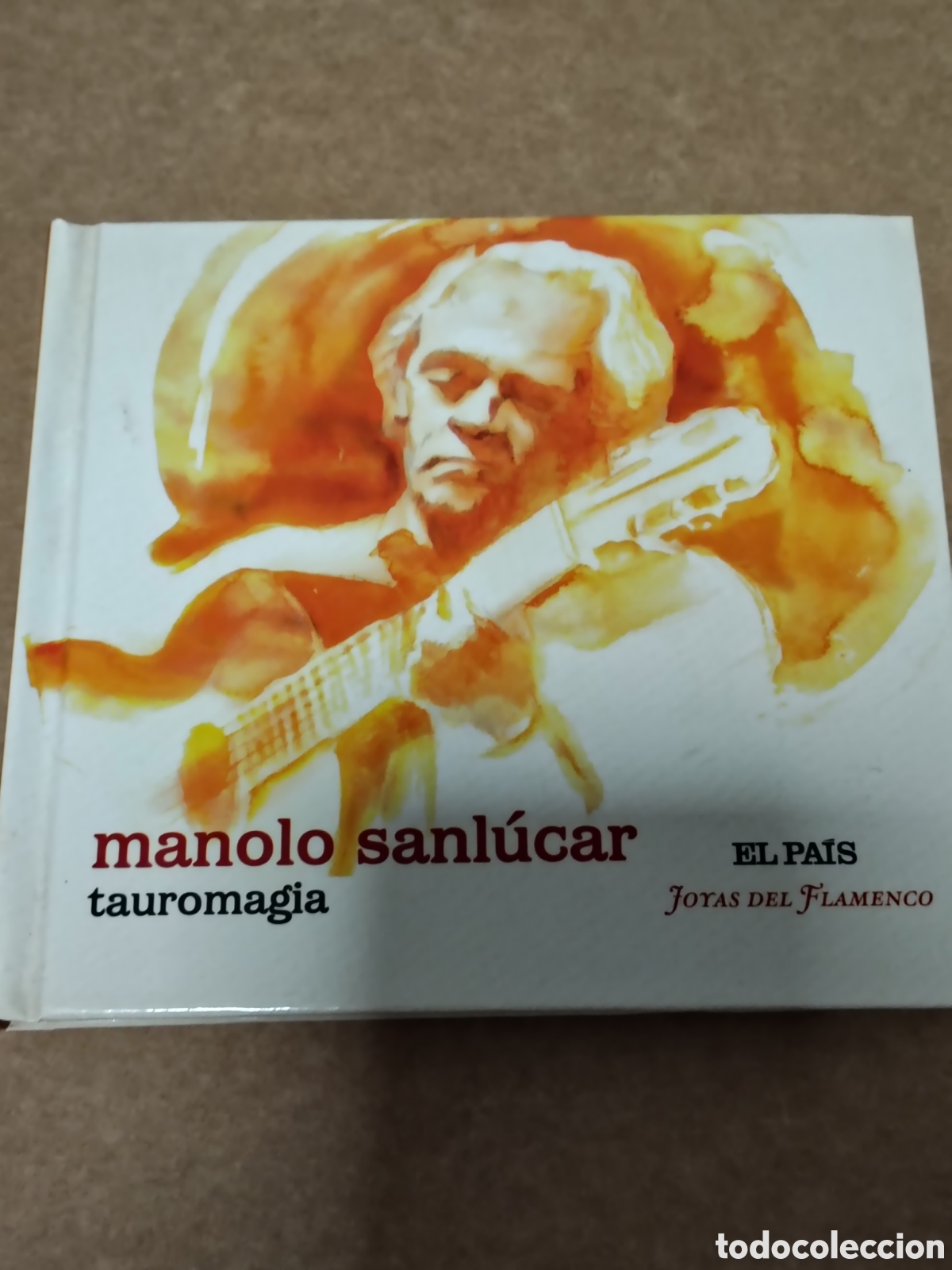 CDs de m&uacute;sica: libro-CD de Tauromagia, una de las obras maestras del c&eacute;lebre guitarrista de flamenco Manolo Sanl&uacute;ca