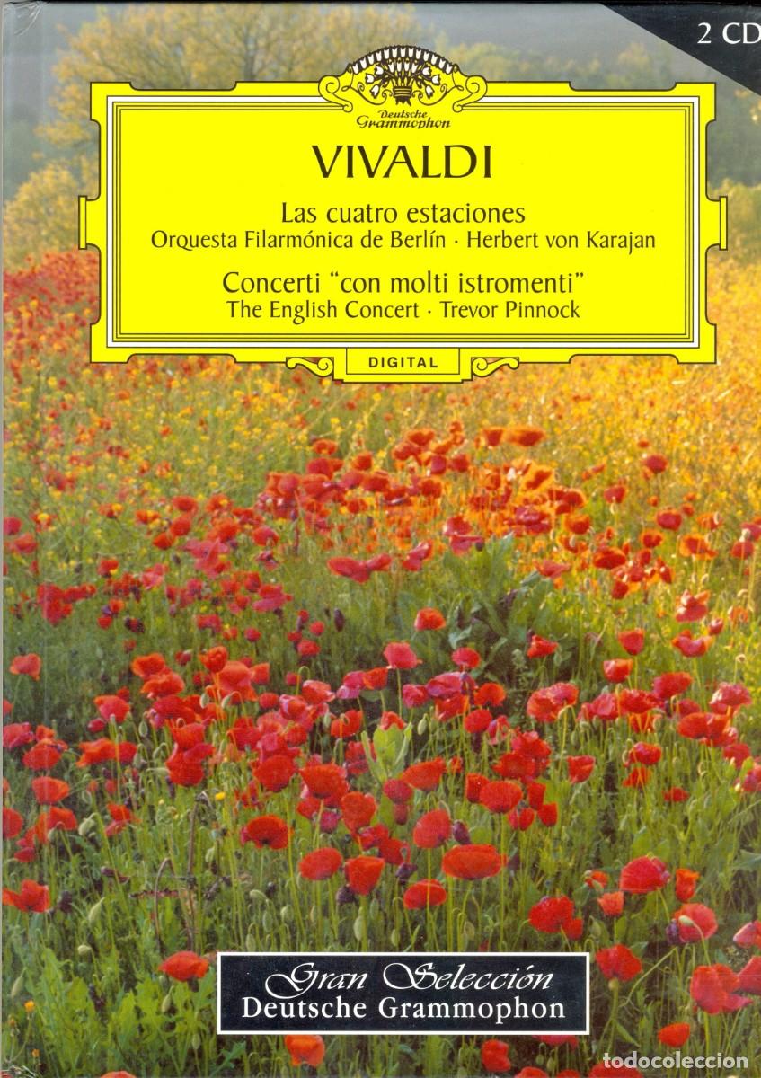 Musik-CDs: VIVALDI &Aacute;LBUM CON 2 CD&rsquo;s &ndash; LAS 4 ESTACIONES/L&rsquo;ESTRO ARMONICO/CONCERTI CON MOLTI INSTROMENTI. NUEVOS
