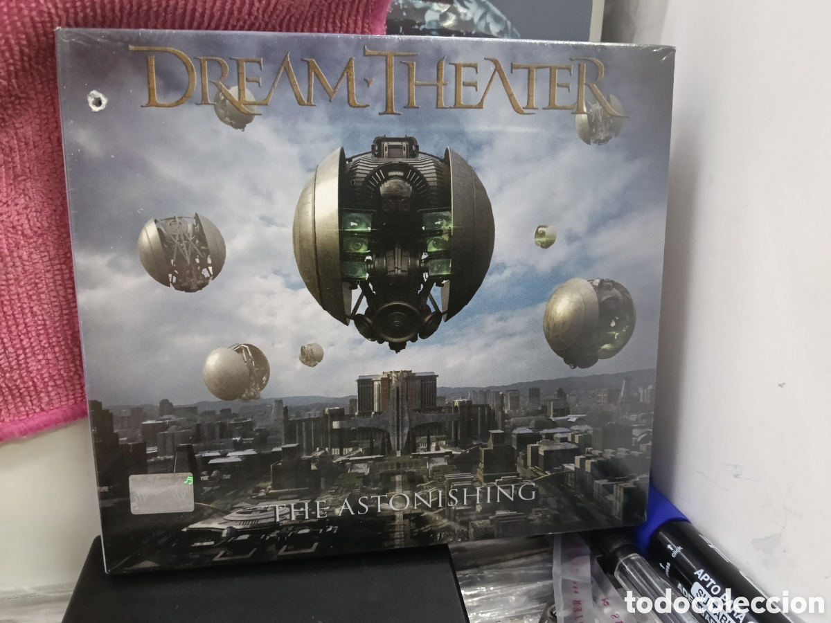 CDs de m&uacute;sica: Dream theater doble CD digipack the astonishing M&eacute;xico 2016 precintado