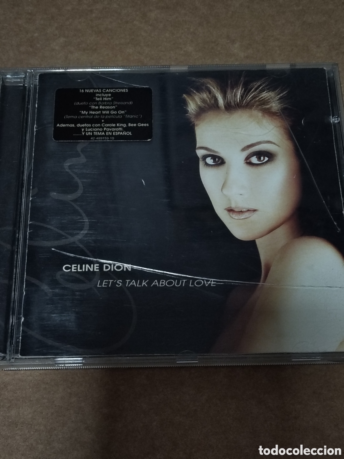 CDs de m&uacute;sica: Let's Talk About Love de la cantante canadiense Celine Dion,