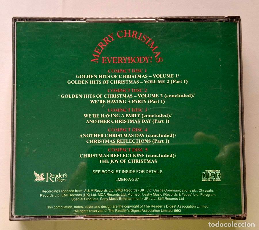 CDs de m&uacute;sica: CD Merry Christmas Everybody - 5 discos - Foto 4