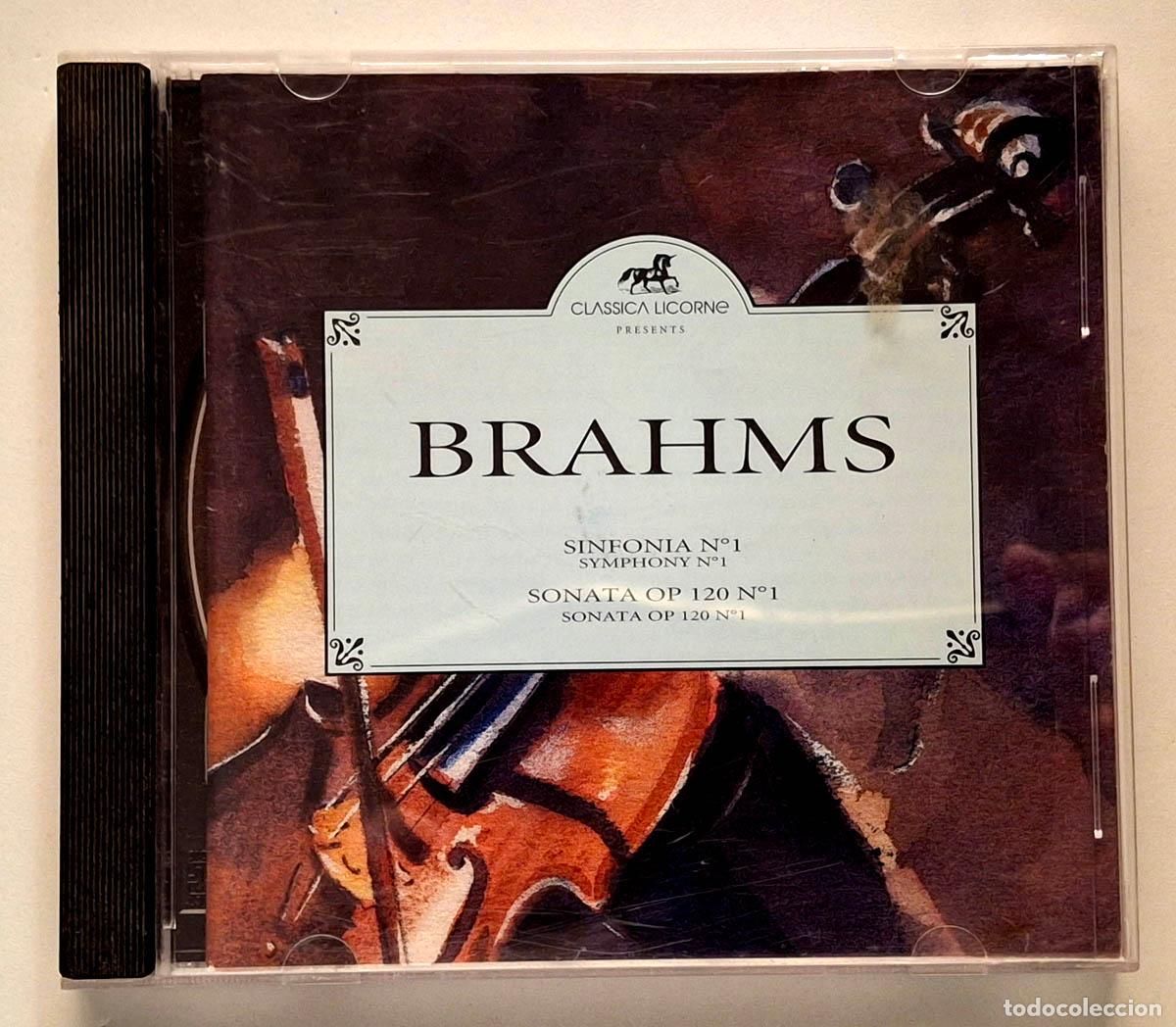 Musik-CDs: CD Brahms - Symphony n.&ordm; 1 / Sonata op. 120 n.&ordm; 1