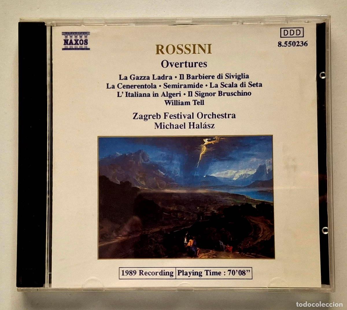 CDs de m&uacute;sica: CD Rossini - Overtures - Foto 1