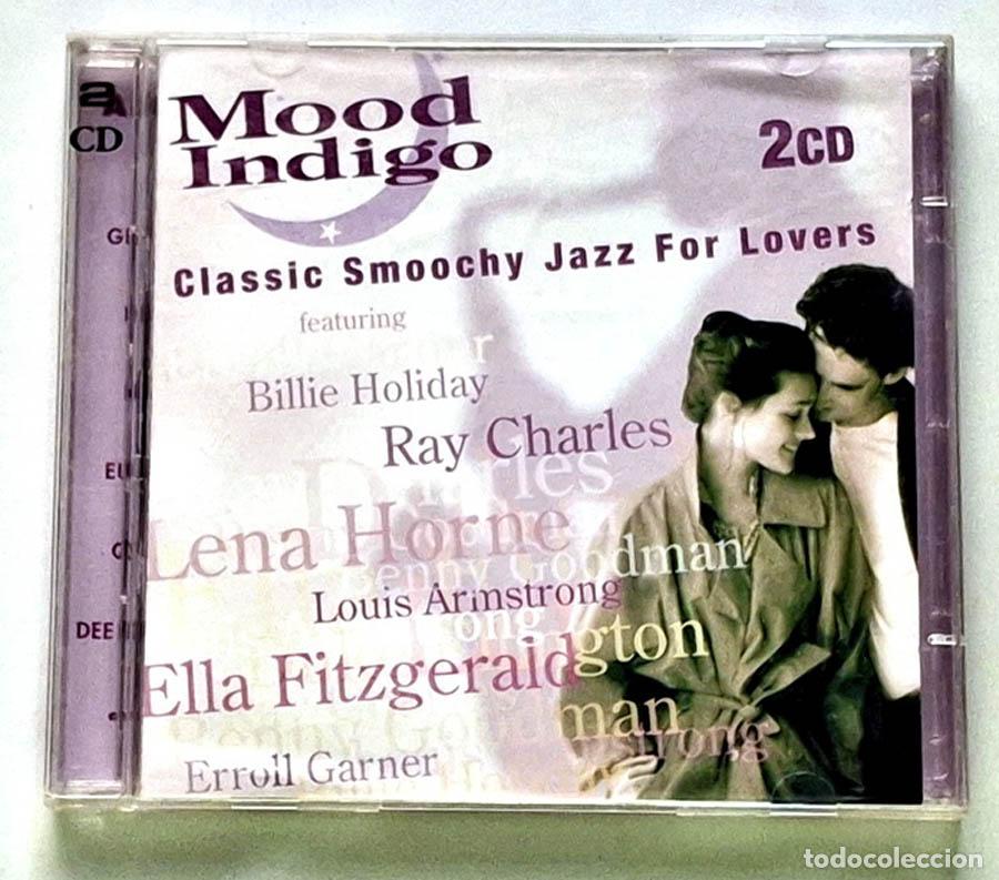 Music CDs: CD Mood Indigo - Classic Smooth Jazz for Lovers - 2 discos