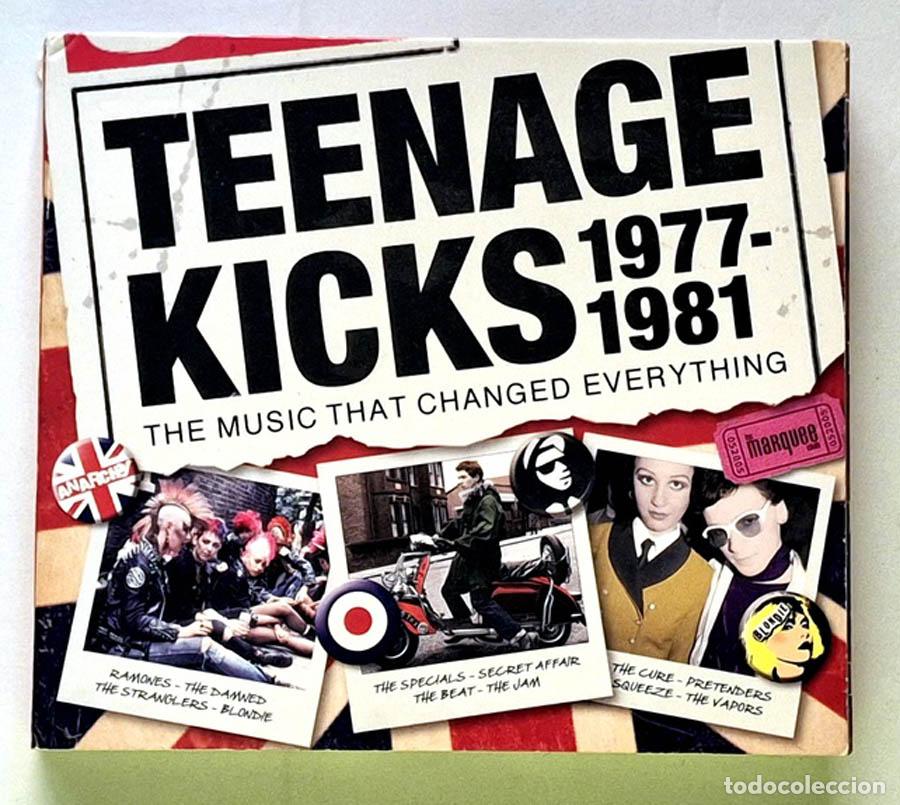 Music CDs: CD Teenage Kicks 1977-1981 - 3 discos