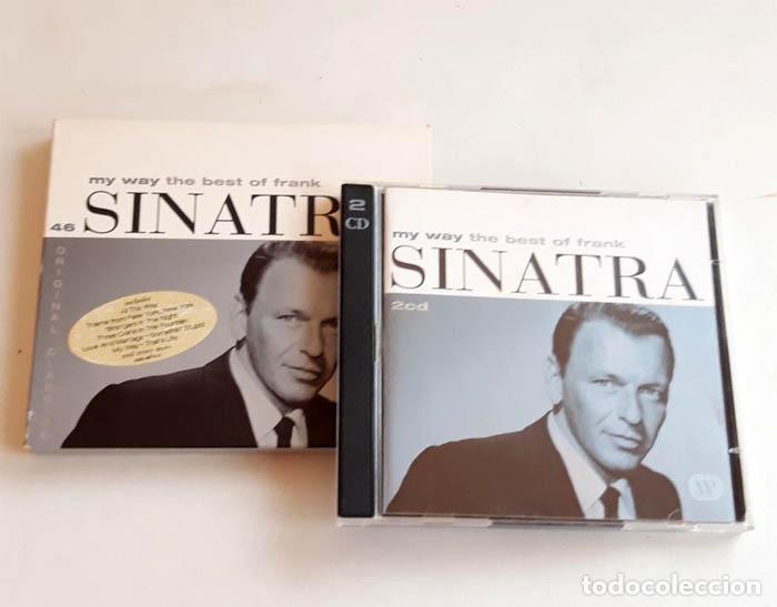 CDs de m&uacute;sica: CD Frank Sinatra, Tthe best of frank sinatra, 2 CDs