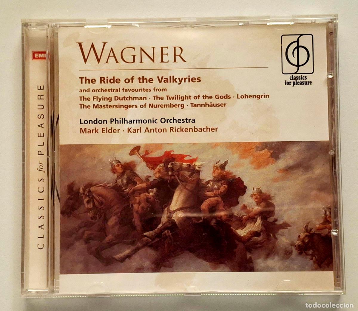 CDs de m&uacute;sica: CD Wagner - The Ride of the Valkyries and Orchestral Favourites