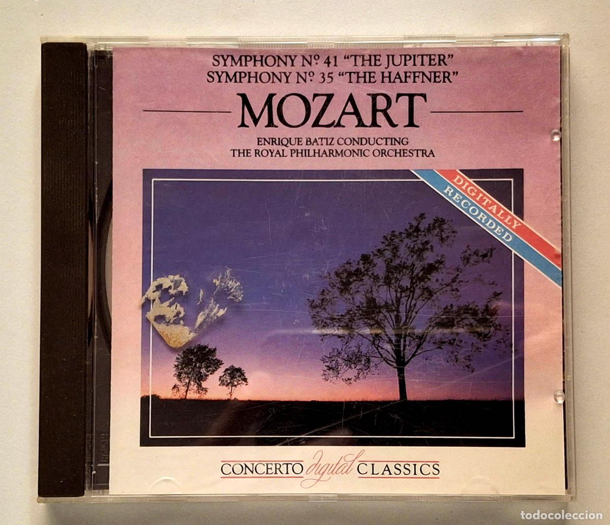 CDs de m&uacute;sica: CD Mozart - Symphony n.&ordm; 41 �The Jupiter� / Symphony n.&ordm; 35 �The Haffner�