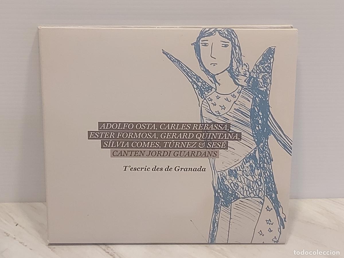 CDs de m&uacute;sica: T&rsquo;ESCRIC DES DE GRANADA | JORDI GUARDANS | CD DIGIPACK + LIBRETO | DE LUJO