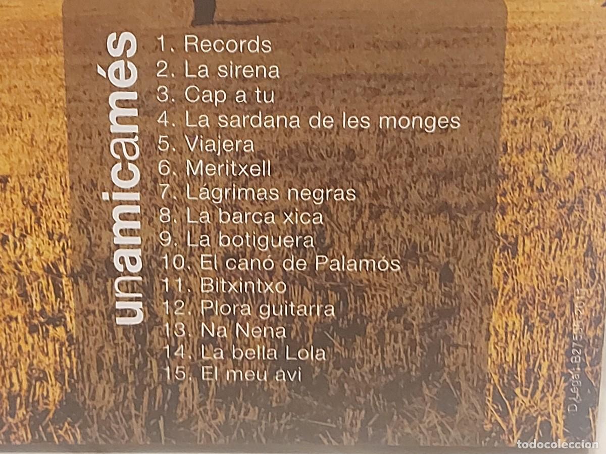 CDs de m&uacute;sica: ARRELS DE LA TERRA FERMA | UNAMICAM&Eacute;S | CD DIGIPACK 2010 | DE LUJO - Foto 4