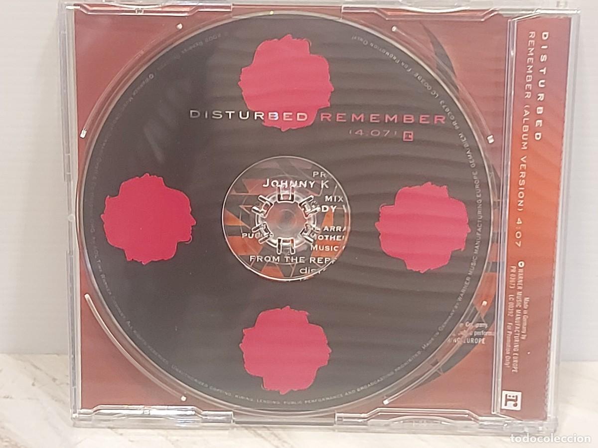 CDs de m&uacute;sica: DISTURBED | REMEMBER | CD SINGLE PROMO | WARNER | LUJO - Foto 3