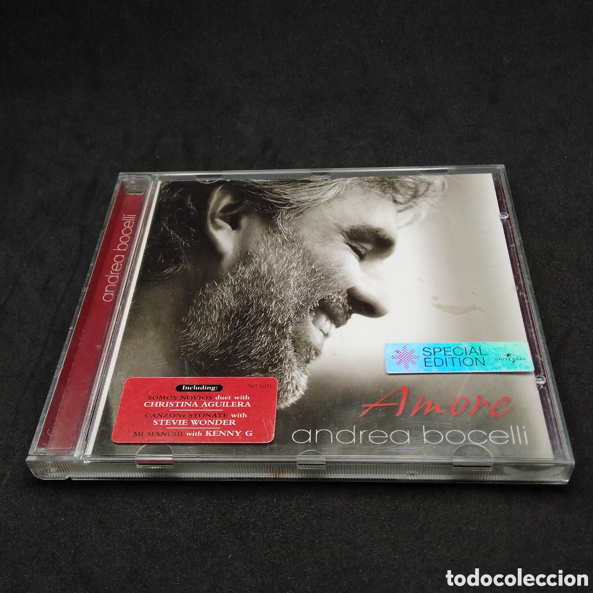 CDs de m&uacute;sica: ANDREA BOCELLI - AMORE - CD - 2006 - DISCO VERIFICADO - Foto 1
