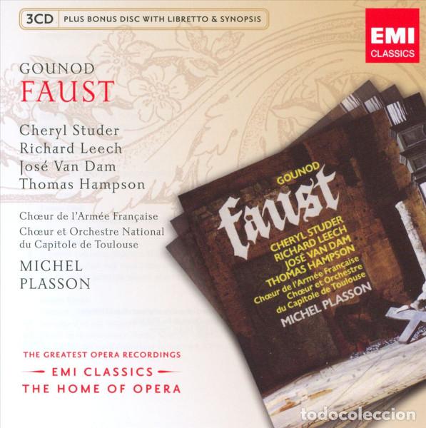 CDs de m&uacute;sica: Gounod / Cheryl Studer, Richard Leech, Jos&eacute; van Dam, Thomas Hampson, Ch&oelig;ur De L'Arm&eacute;e Fran&ccedil;aise,...