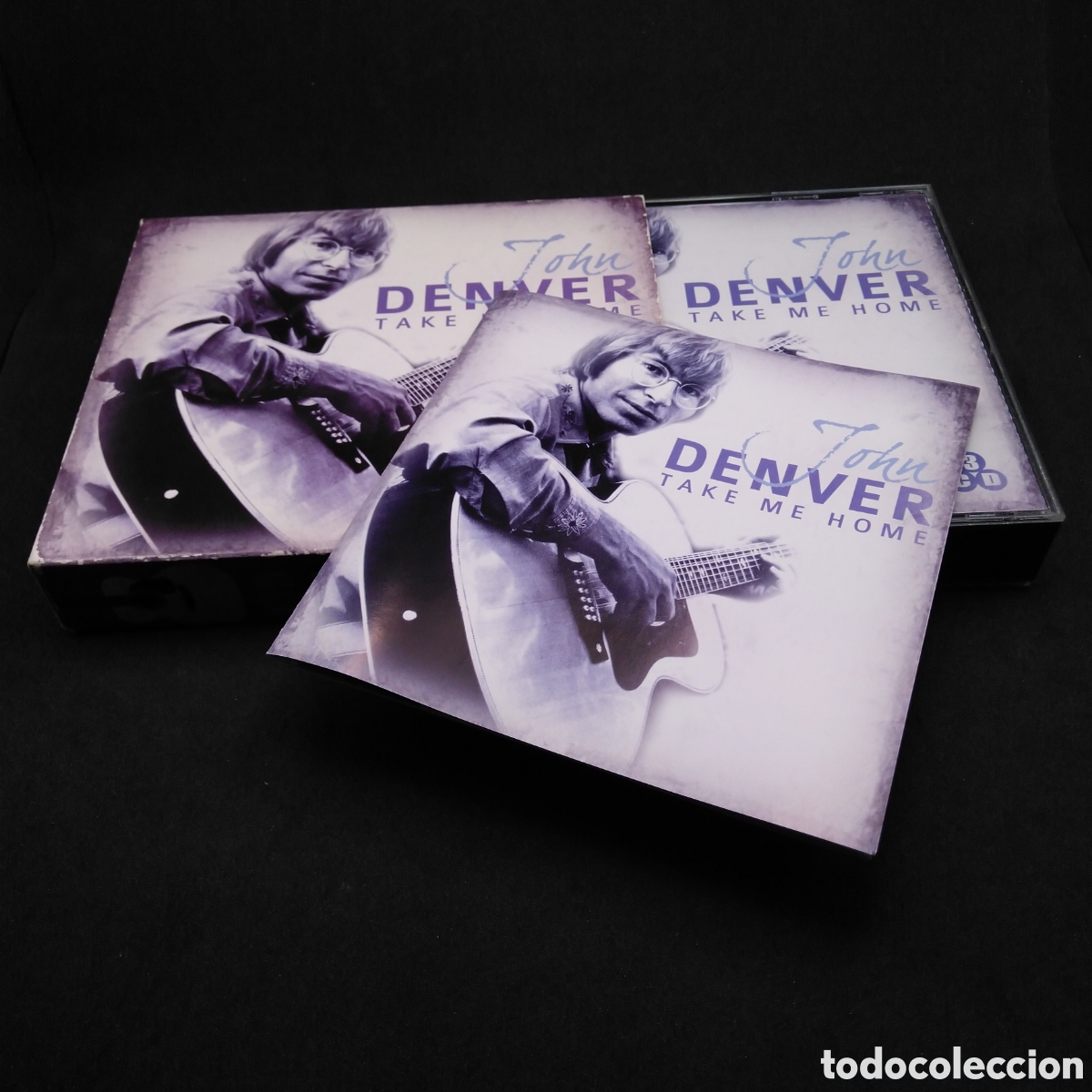 CDs de m&uacute;sica: JOHN DENVER - TAKE ME HOME - CD TRIPLE CON FUNDA DE CART&Oacute;N Y LIBRETO - 2009 - DISCOS VERIFICADOS