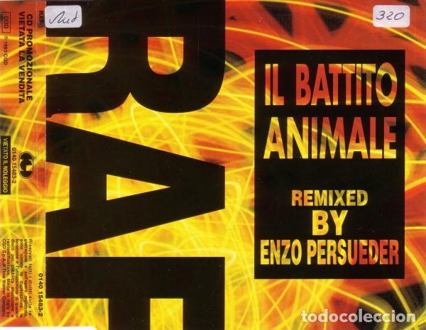 CDs de m&uacute;sica: RAF &ndash; Il Battito Animale Remixed By Enzo Persueder (CD, CGD 0140 15483-2)