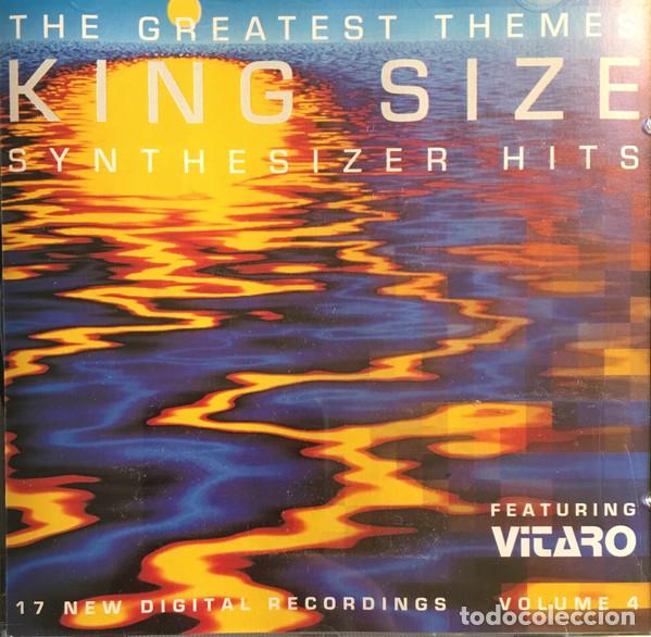 CDs de m&uacute;sica: Vitaro &ndash; King Size Synthesizer Hits (The Greatest Themes) Volume 4 (CD, Triple D TR-CD 95028)