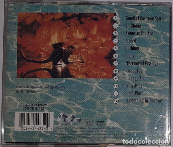 CDs de m&uacute;sica: Nirvana &ndash; Nevermind (CD, DGC GED 24425) - Foto 2